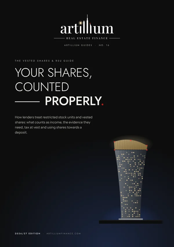 Cover of the Vested Shares & RSU Mortgage Guide